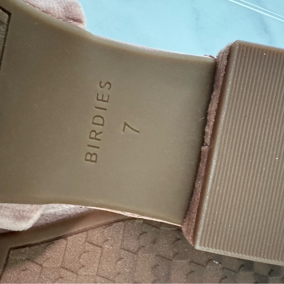 Birdies Women's Blush Fringe Slippers - Picture 4 of 8